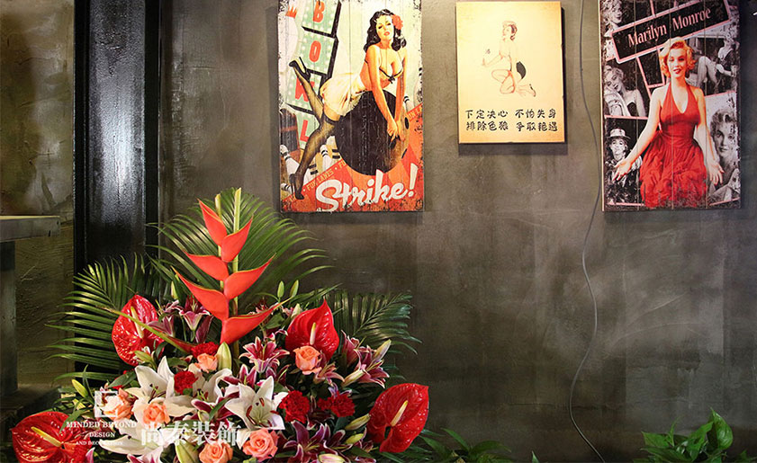工業(yè)風(fēng)餐飲裝修實景圖-御龍四季椰子雞