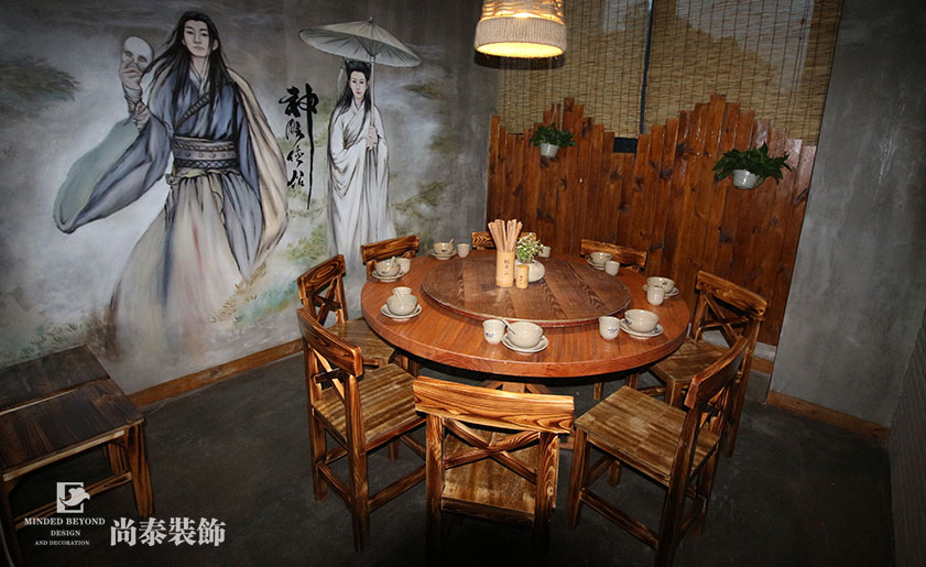快意江湖！武俠風餐廳裝修實景圖 | 楓華谷