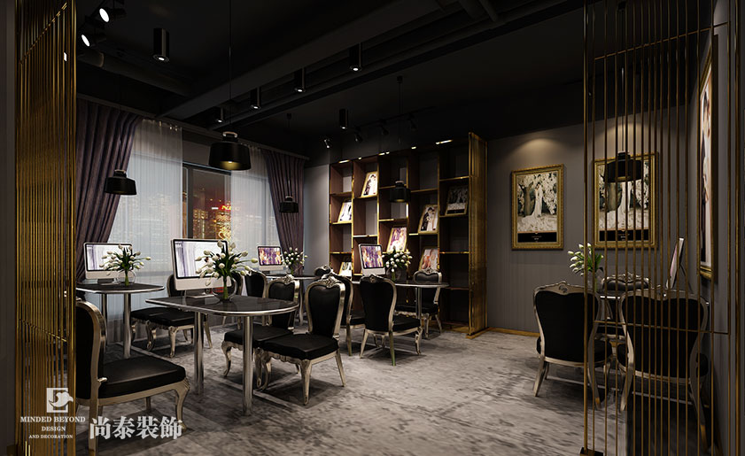 知名品牌婚紗攝影店設計裝修 | 金夫人婚紗攝影