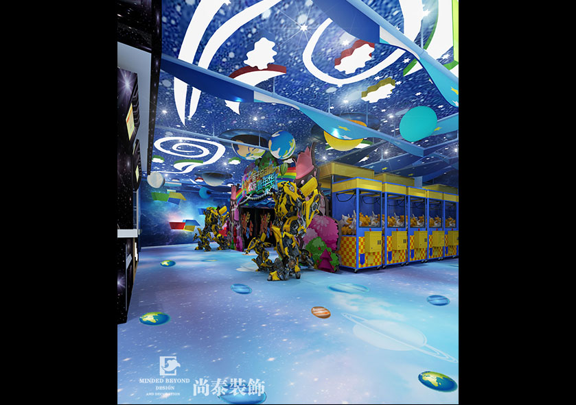 1200㎡左右游樂園裝修設計 | 西鄉游樂園
