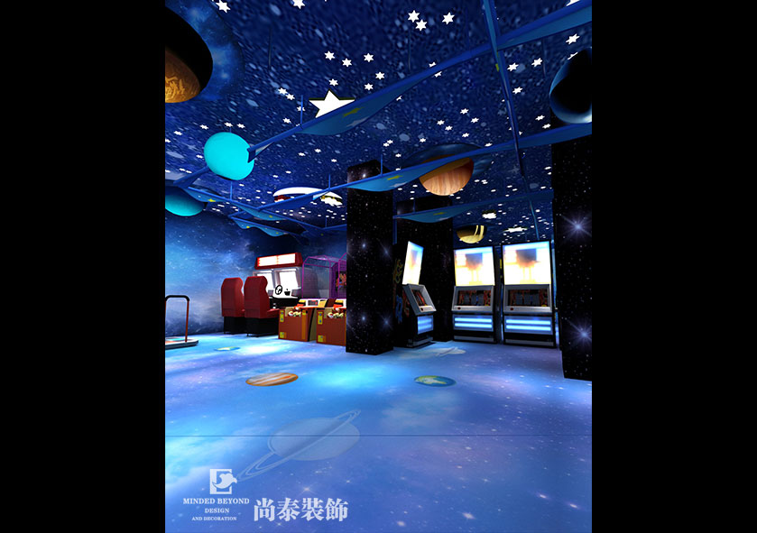 1200㎡左右游樂園裝修設計 | 西鄉游樂園