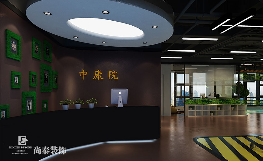 200㎡叢林風健身會所裝修設計 | 中康院