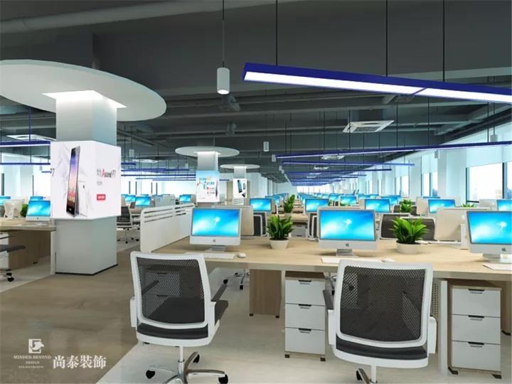 網訊電通,深圳辦公室裝修,尚泰裝飾