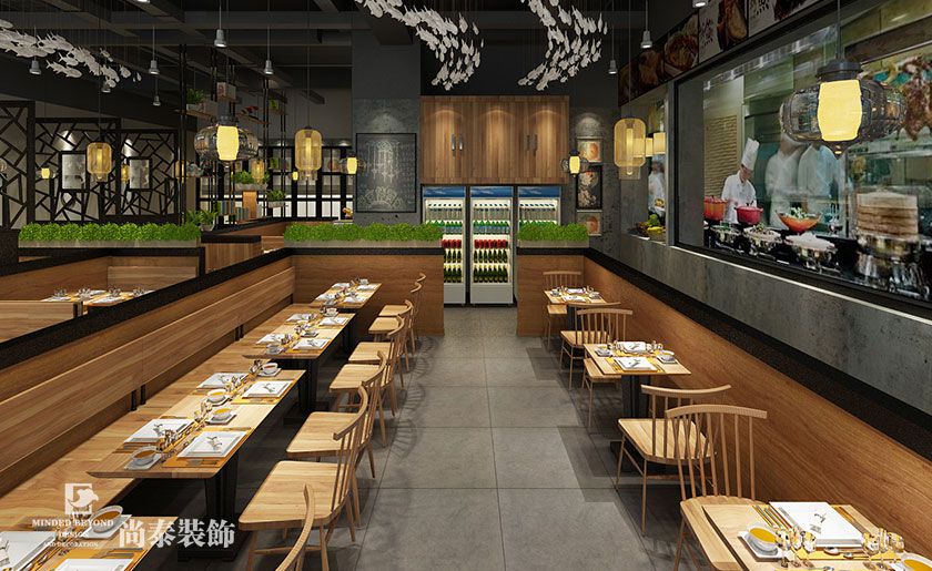 250平米烤魚店裝修設(shè)計(jì) | 南有嘉魚