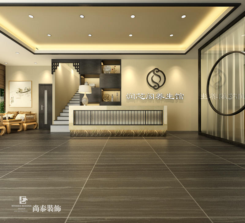 保健養(yǎng)生會(huì)所裝修效果圖