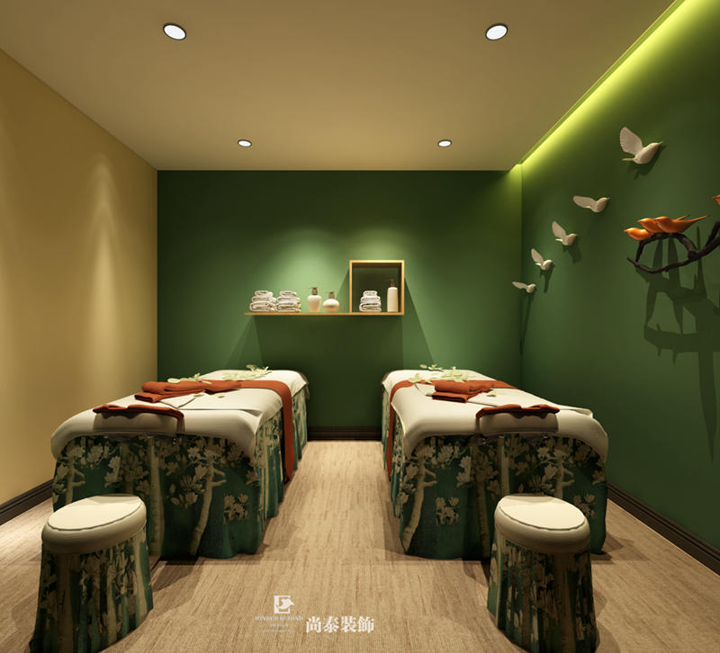 保健養(yǎng)生會(huì)所裝修效果圖