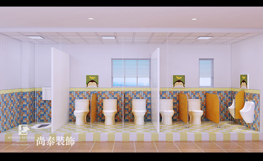 116平米混搭風早教中心裝修設計 | KIDSOUL