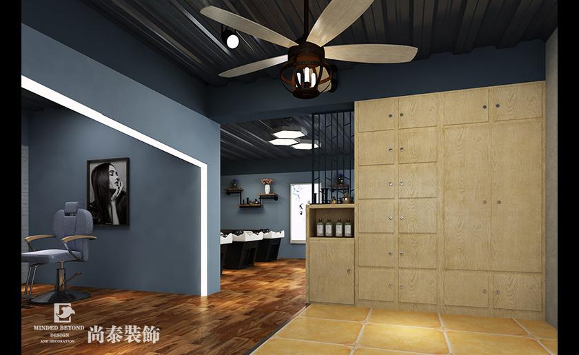  260平米工業風美容美發店設計 | 梵尼亞護膚造型
