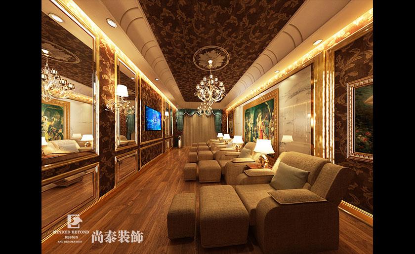 休閑會(huì)所裝修效果圖