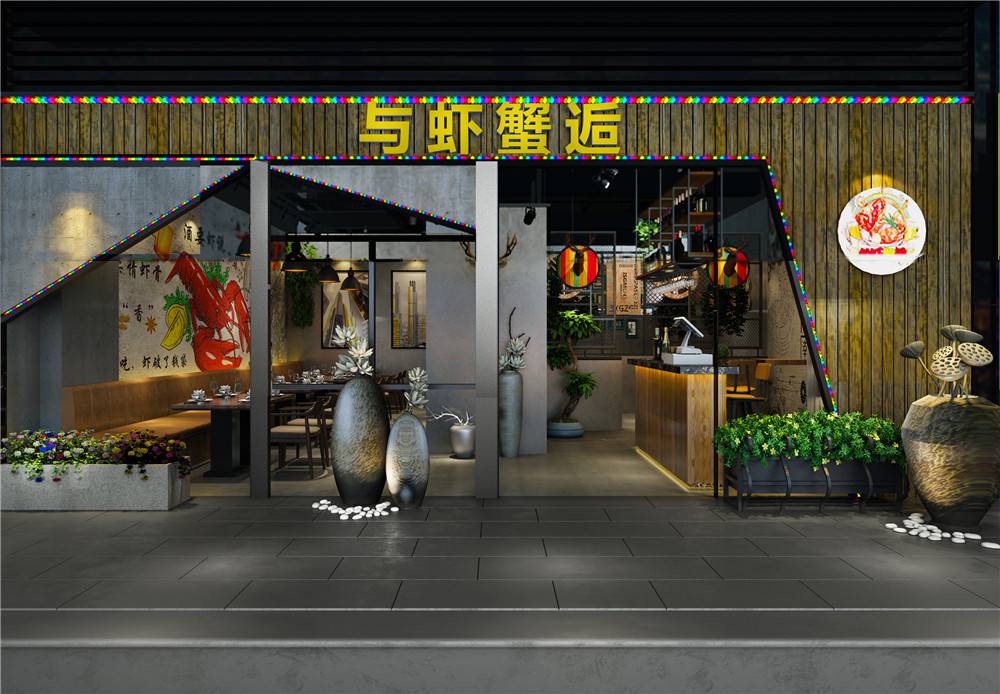 餐廳裝修色彩設計