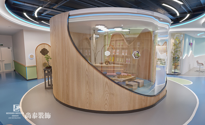 300㎡圍棋培訓機構裝修設計 | 弈時空