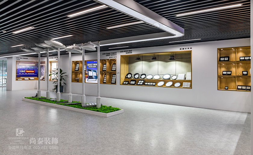 國家級高新技術企業展廳裝修實景圖 | 超頻
