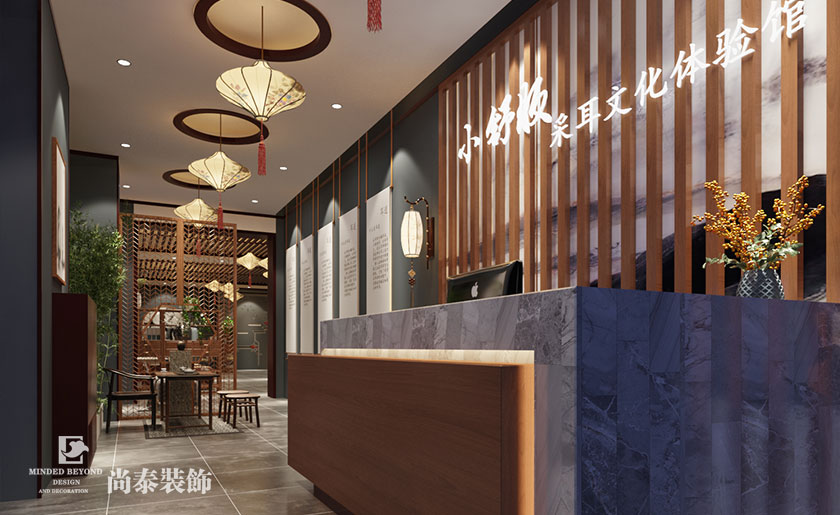 采耳文化體驗(yàn)館裝修效果圖-小舒服