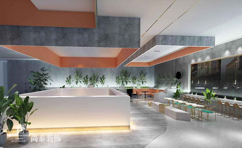 3000平米大型蛋糕店設計裝修 | 盎司蛋糕