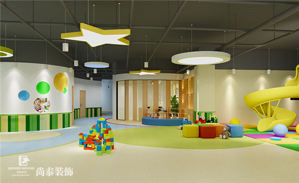 幼兒園運動區裝修設計效果圖