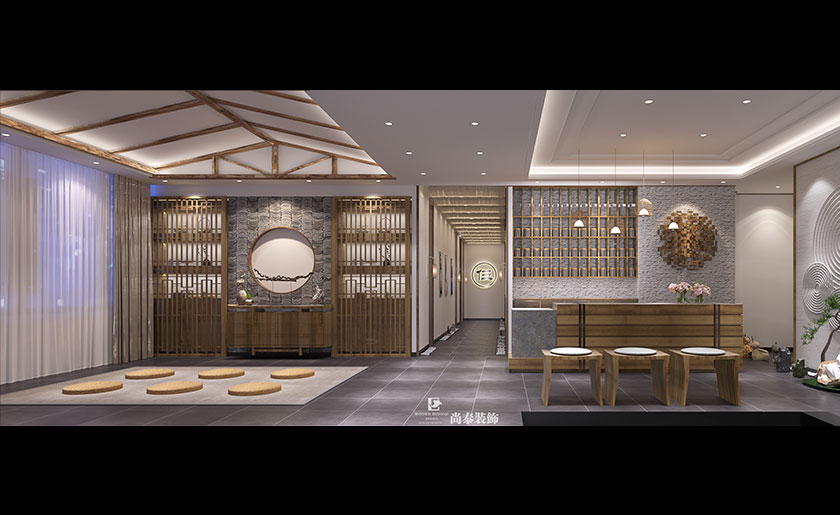 中式養生館裝修效果圖-舒扶堂