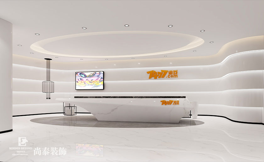 1900平游戲開發公司辦公室裝修設計 | 游禧科技