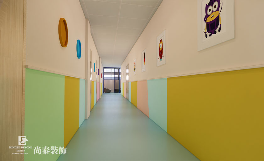 少兒英語教育培訓裝修效果圖-普萊爾