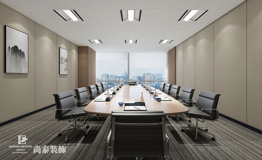 1700㎡上市LED產業(yè)科技公司辦公室裝修設計 | 萬潤科技