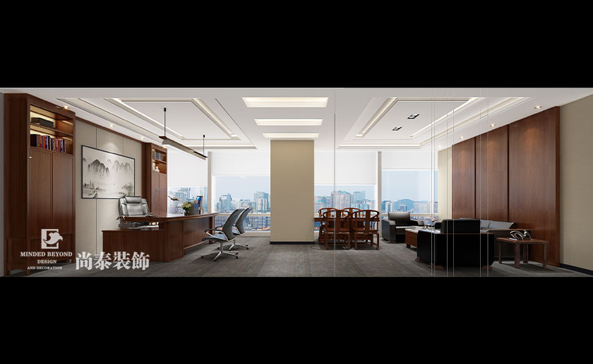 1700㎡上市LED產業(yè)科技公司辦公室裝修設計 | 萬潤科技