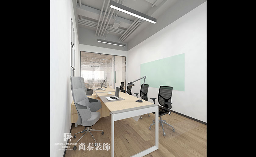 320㎡體育用品公司辦公室裝修設計 | 捷佳體育用品