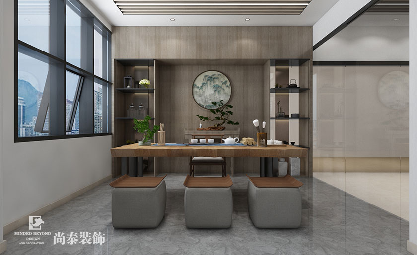 920㎡家政公司辦公室裝修設計 | 輕喜到家