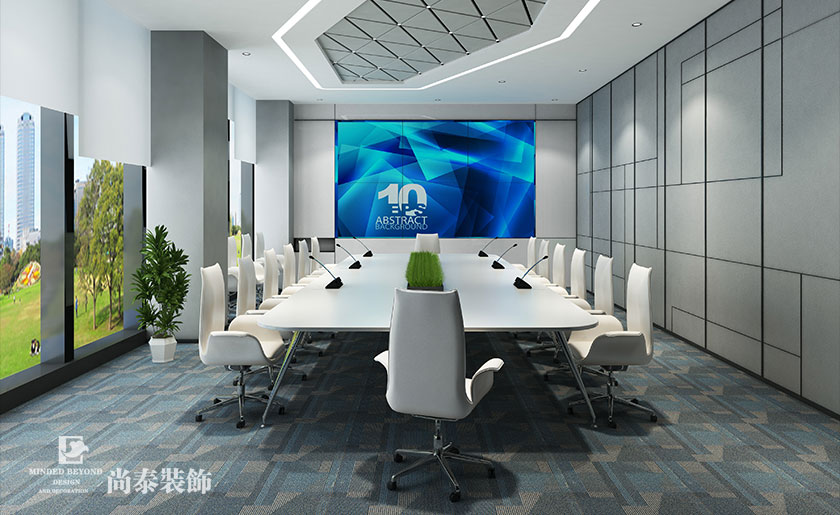 4500㎡金融科技公司辦公室裝修設計 | 衛(wèi)盈聯