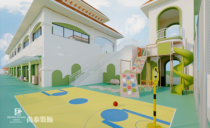 幼兒園設(shè)計(jì)2400平米高端國際幼兒園 | 蒙禾幼兒園