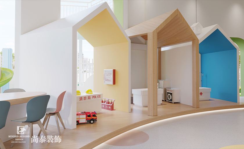 幼兒園設(shè)計(jì)2400平米高端國際幼兒園 | 蒙禾幼兒園