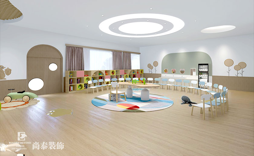 幼兒園設(shè)計(jì)2400平米高端國際幼兒園 | 蒙禾幼兒園