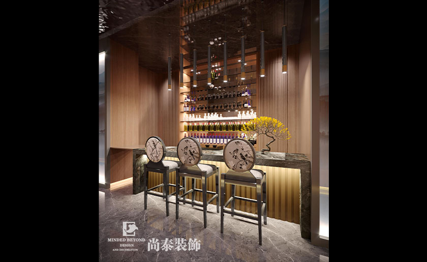會所裝修設(shè)計-深圳800平米中高端休閑會所案例