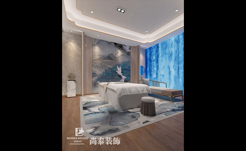 會所裝修設(shè)計-深圳800平米中高端休閑會所案例