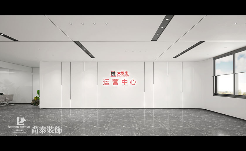 深圳科技公司800平展廳設計效果圖