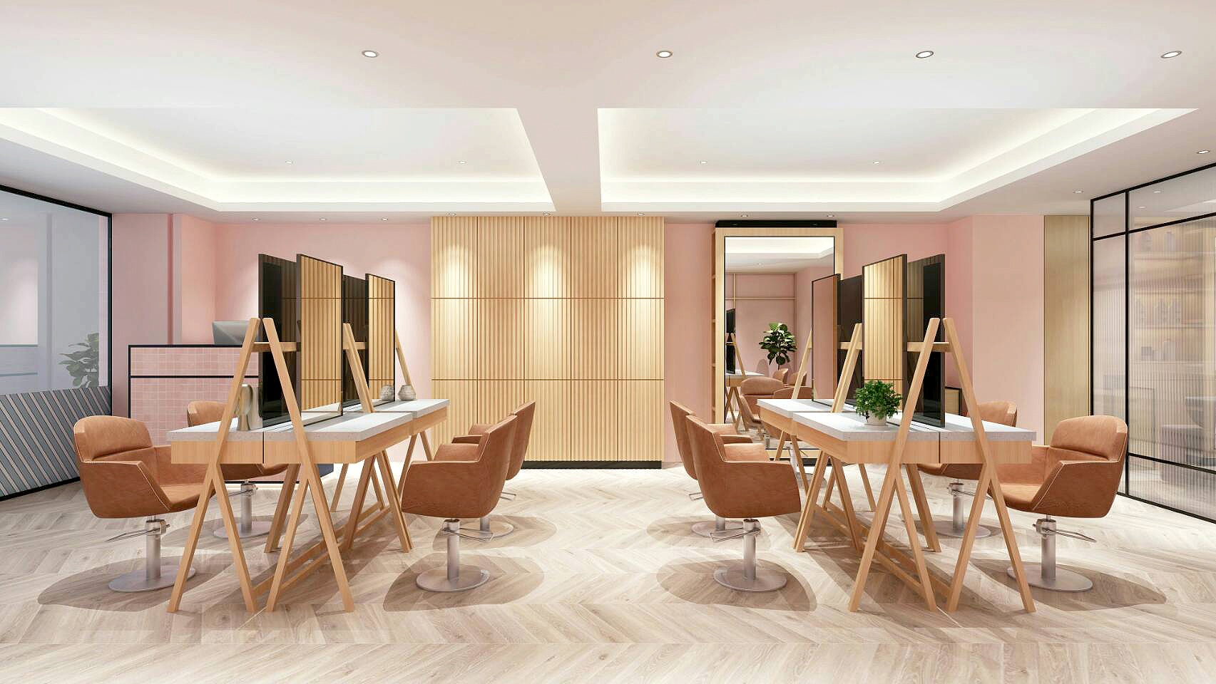 美發店設計 案例分享:GURU HAIR SALON 美發沙龍店