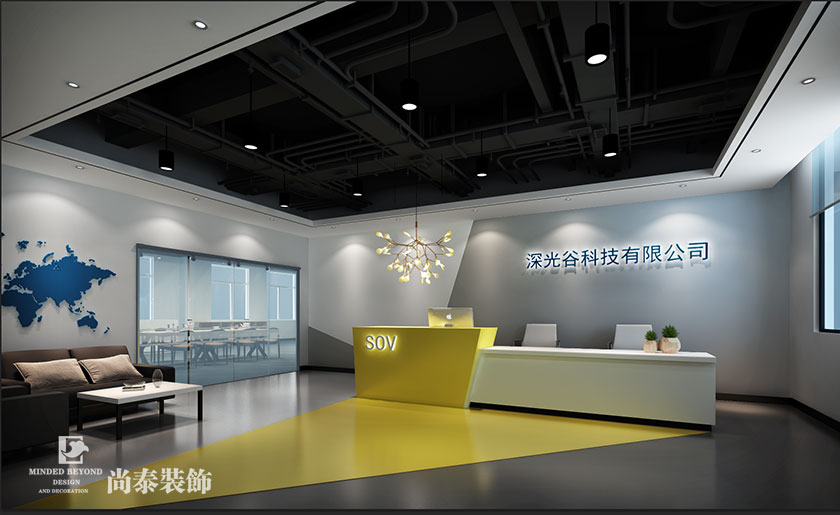 優(yōu)雅舒適的辦公室裝修設(shè)計(jì)