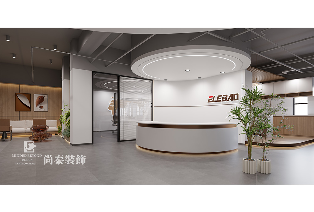 寫字樓裝修：360平米深圳影音科技公司辦公室改造裝修設(shè)計