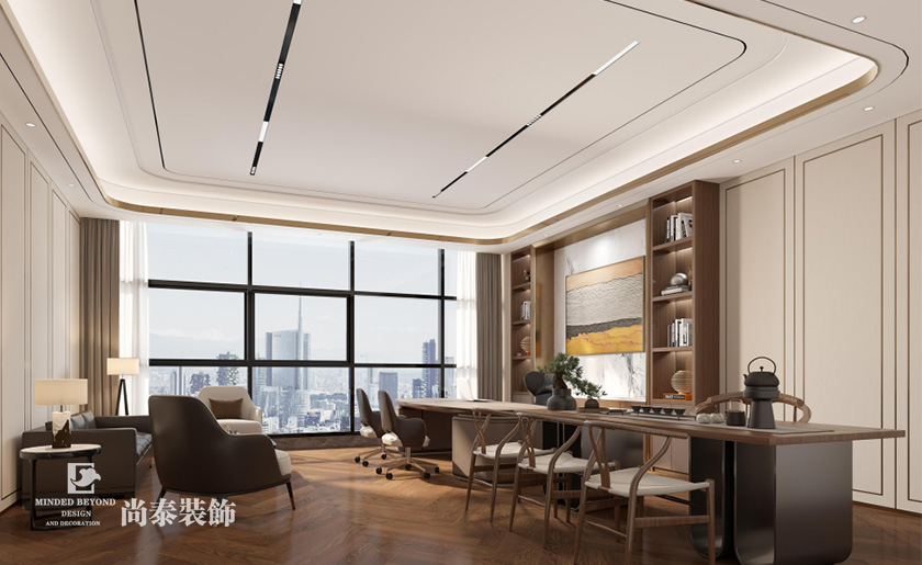 廠房辦公室設(shè)計：1400平米激光設(shè)備公司東莞辦公樓廠房辦公室裝修