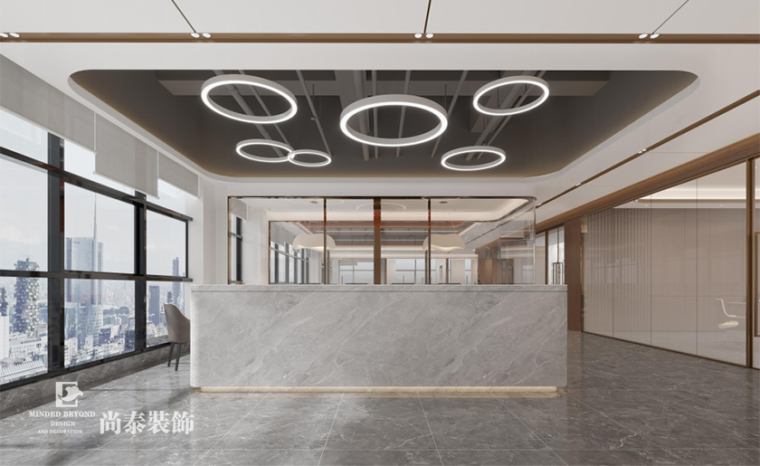 廠房辦公室設(shè)計：1400平米激光設(shè)備公司東莞辦公樓廠房辦公室裝修