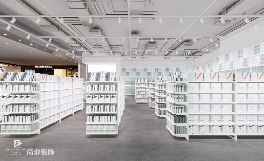 120平米簡約時(shí)尚商場店鋪裝修設(shè)計(jì)案例