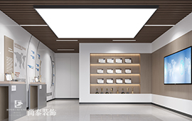 辦公室設(shè)計(jì)：250平米機(jī)械電子公司辦公室裝修設(shè)計(jì)案例