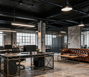工業風辦公室裝修技巧