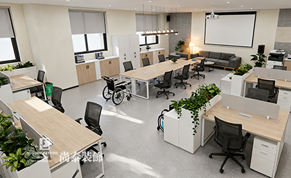 中小型企業(yè)辦公區(qū)域裝修設(shè)計