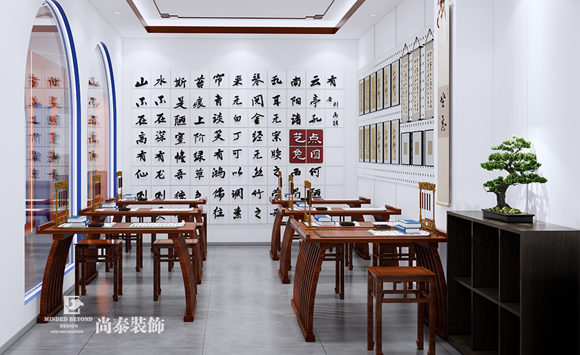 深圳寶安區教育培訓公司辦公室裝修設計效果